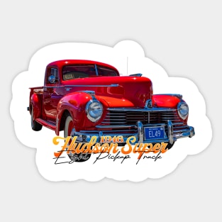 1946 Hudson Super Eight Pickup Truck Sticker